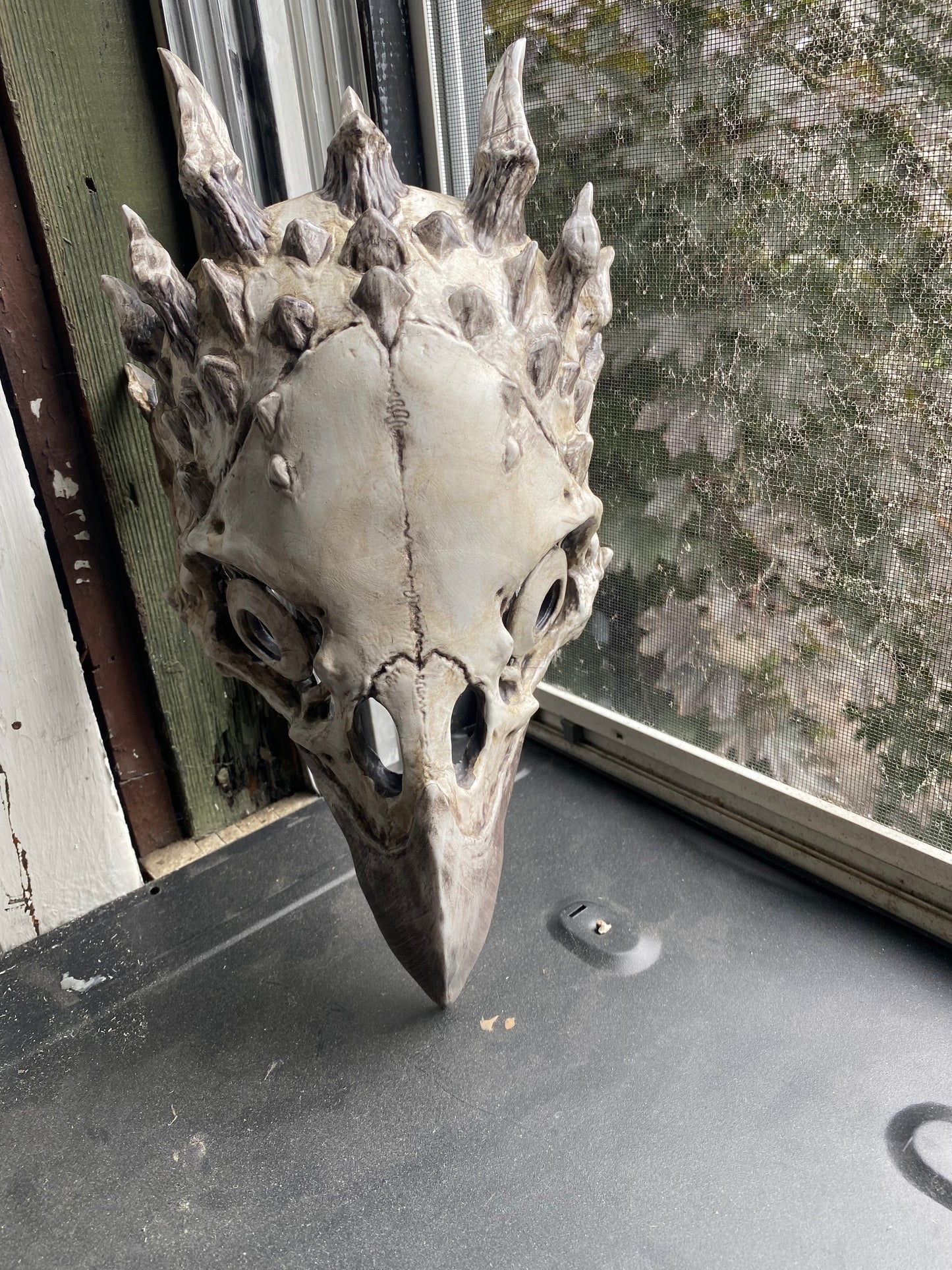 Made to order Raven Demon Skull mask