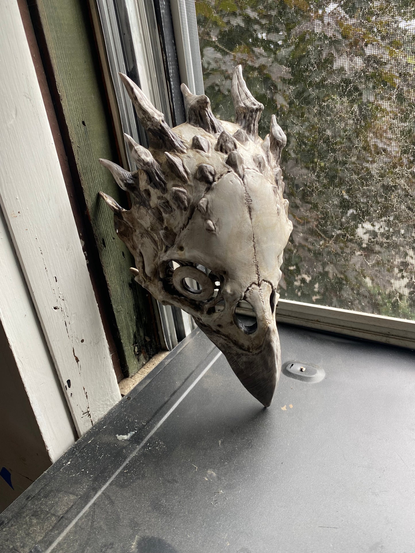 Made to order Raven Demon Skull mask