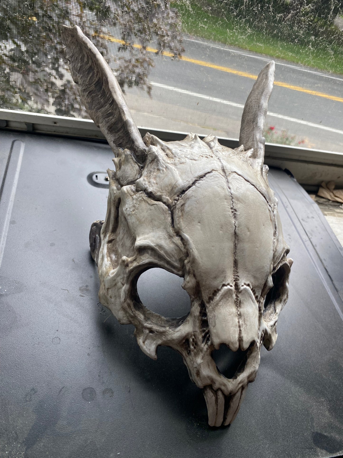 Made to Order! Demon rabbit skull mask