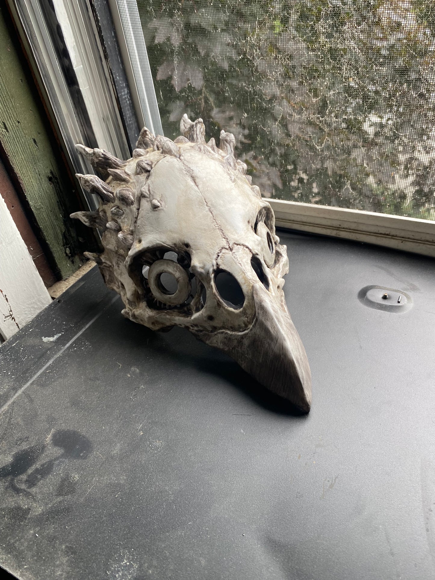 Made to order Raven Demon Skull mask
