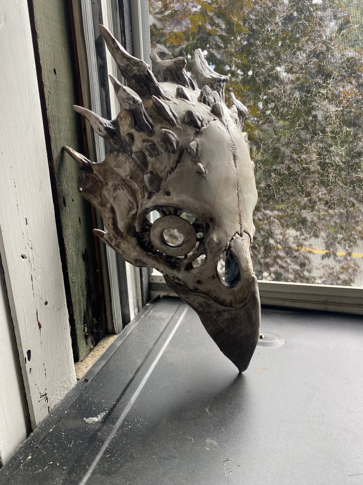 Made to order Raven Demon Skull mask