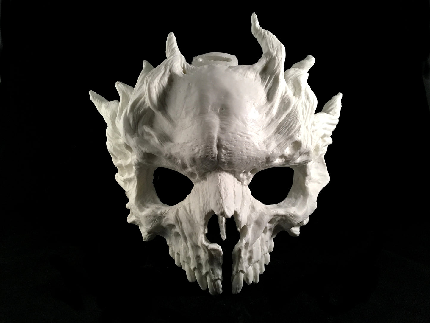 Forest Nymph Skull, Skull Mask, Demon Mask, Cosplay, horror Halloween, Made to order