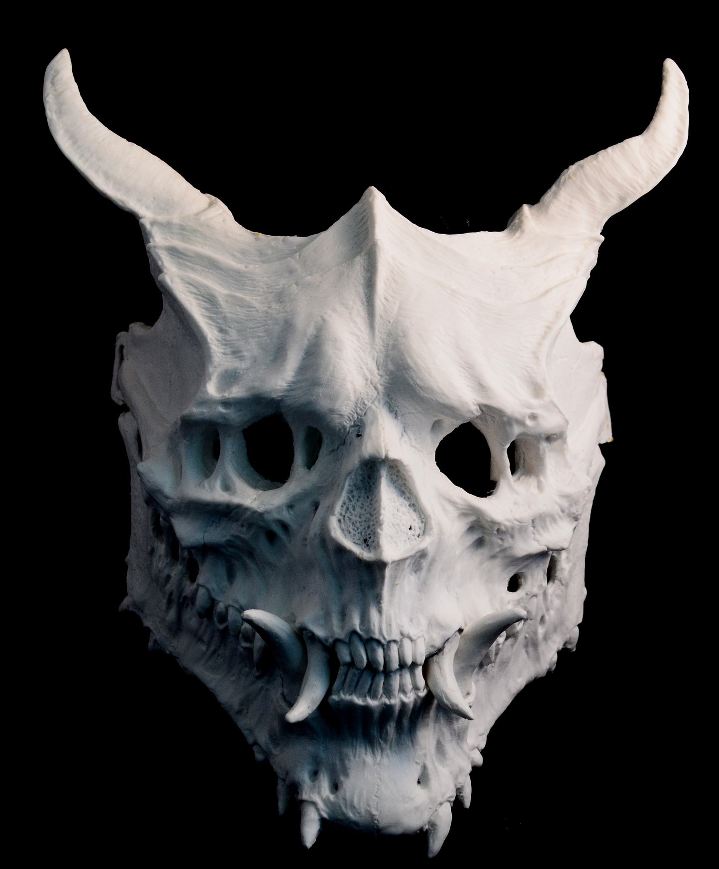 Oni Skull, Demon mask, Skull mask, Horror mask, Halloween mask, Cosplay Mask, Made to Order