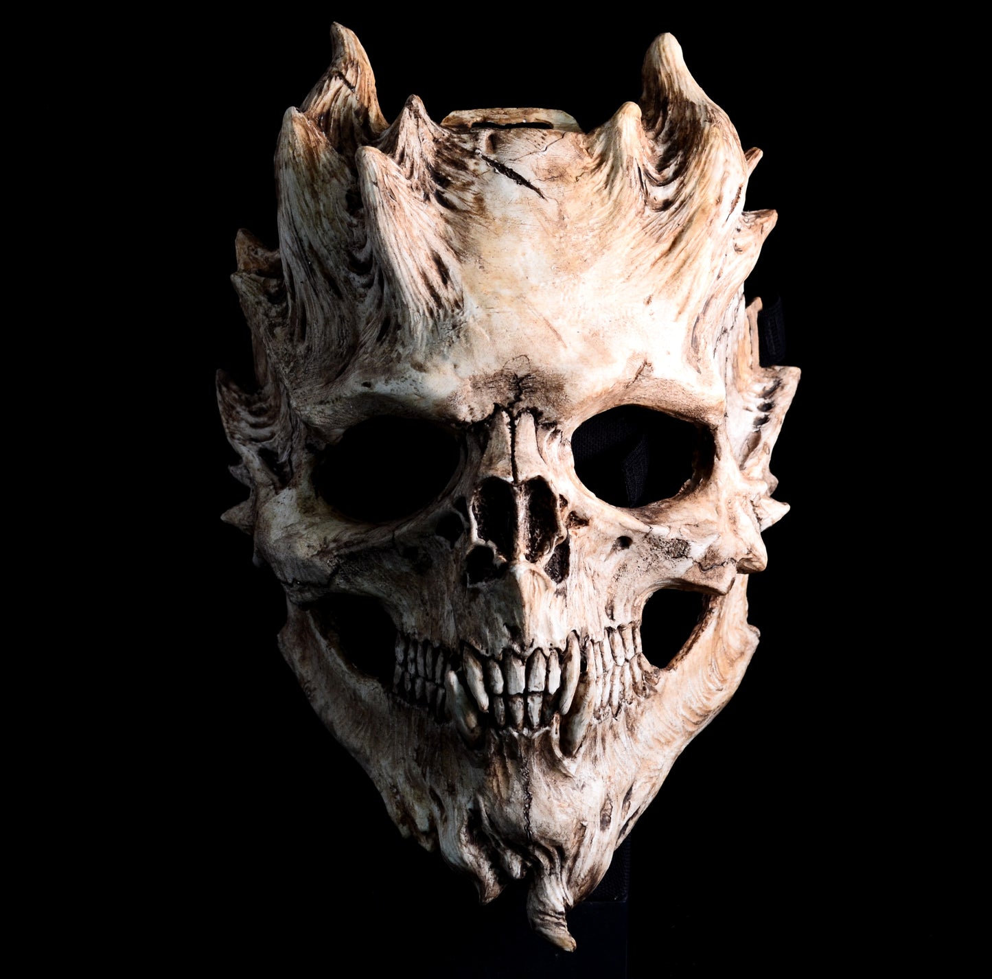 Bone Warrior, Bone Soldier, Skull mask, Demon Mask, Cosplay, Horror, Halloween Mask, made to order