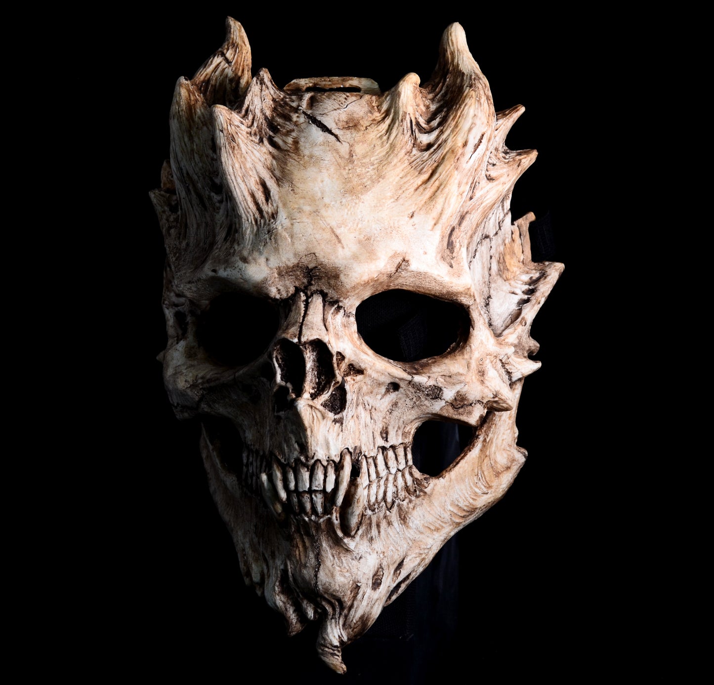 Bone Warrior, Bone Soldier, Skull mask, Demon Mask, Cosplay, Horror, Halloween Mask, made to order