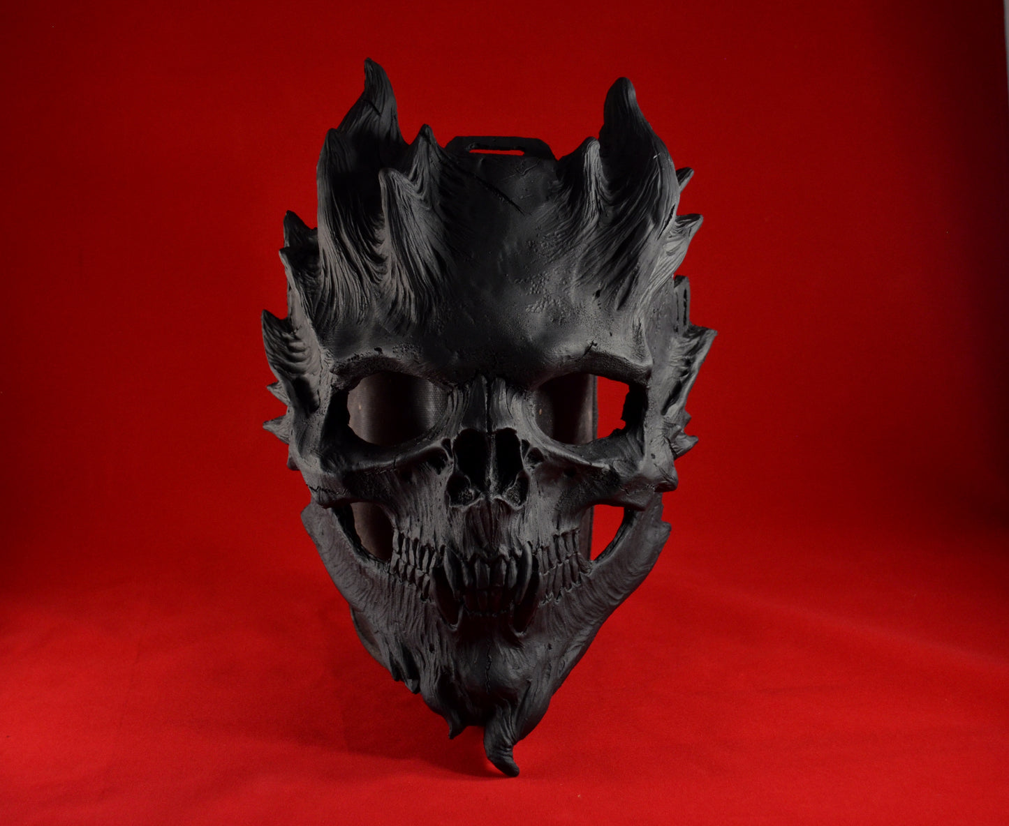Halloween horror bloody warrior skull mask game horror skull mask